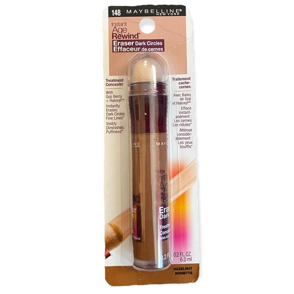 Maybelline Instant Age Rewind Eraser Concealer / Contour Shade 148 Hazelnut NEW - Picture 1 of 5